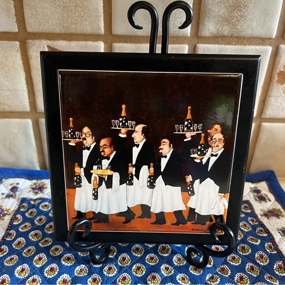 Guy Buffet Trivet ❤️ Perrier Jouet - Picture 1 of 4